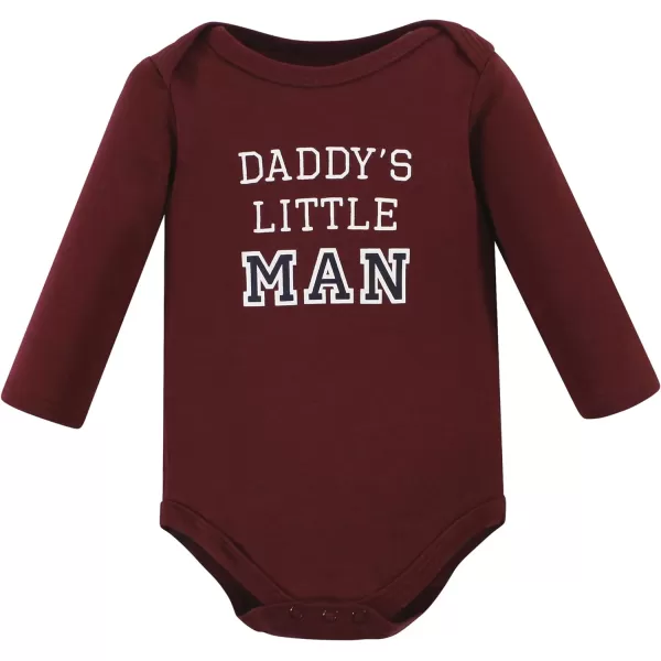 Hudson Baby Unisex Baby Cotton Long-Sleeve Bodysuits
