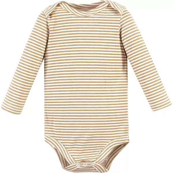 Hudson Baby Unisex Baby Cotton Long-Sleeve Bodysuits