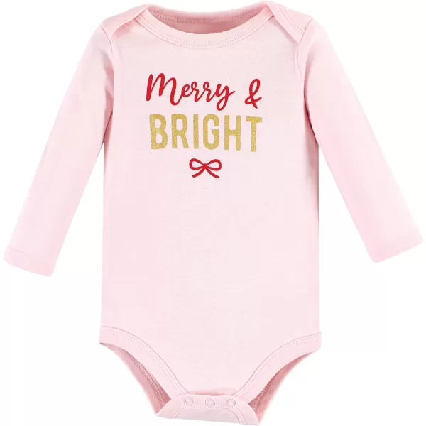 Hudson Baby Unisex Baby Cotton Long-Sleeve Bodysuits