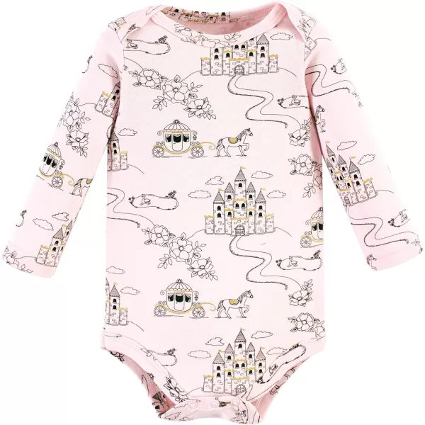 Hudson Baby Unisex Baby Cotton Long-Sleeve Bodysuits