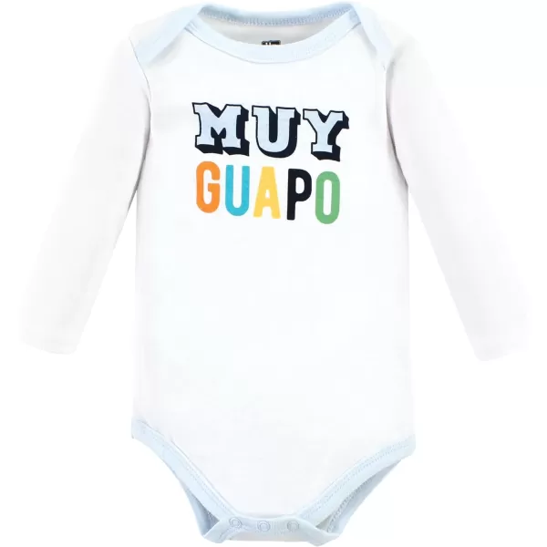 Hudson Baby Unisex Baby Cotton Long-Sleeve Bodysuits