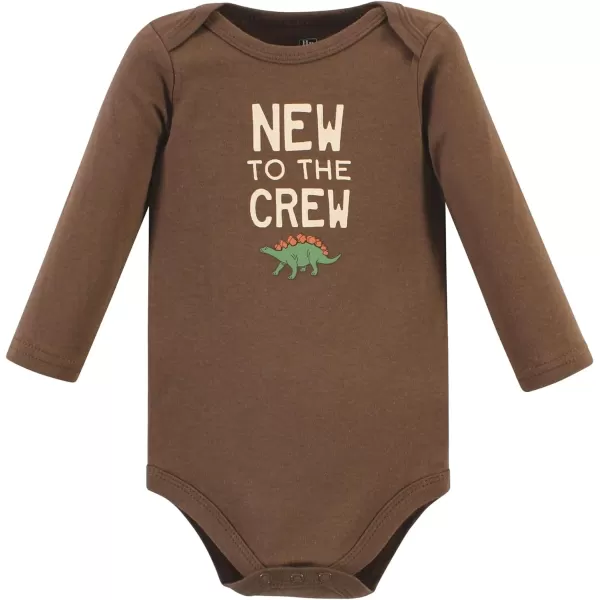 Hudson Baby Unisex Baby Cotton Long-Sleeve Bodysuits