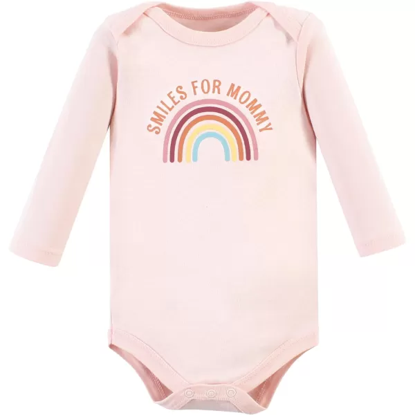 Hudson Baby Unisex Baby Cotton Long-Sleeve Bodysuits