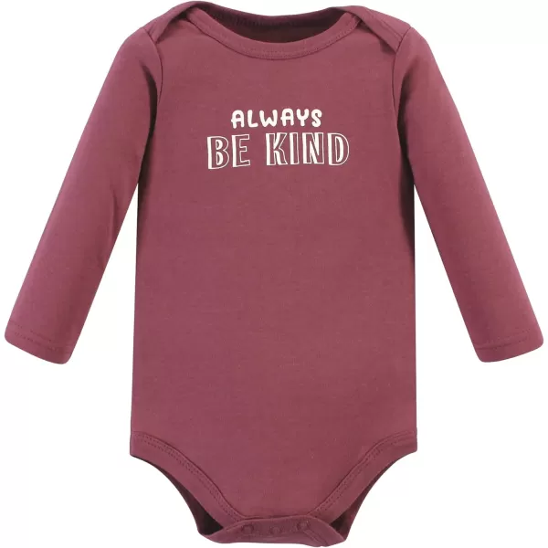 Hudson Baby Unisex Baby Cotton Long-Sleeve Bodysuits
