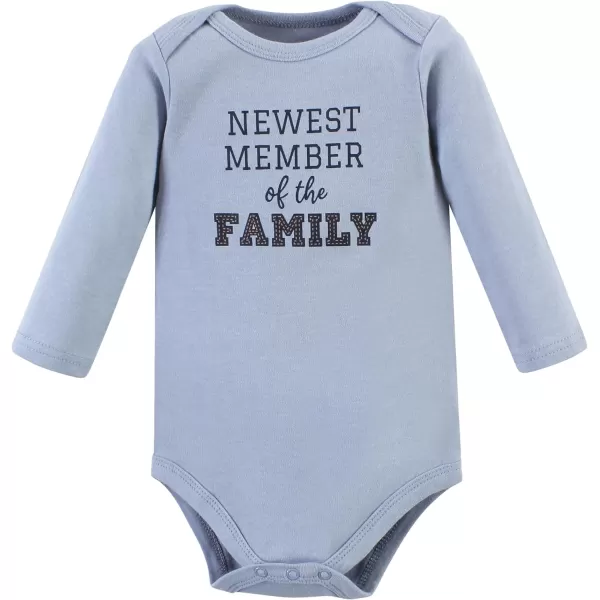 Hudson Baby Unisex Baby Cotton Long-Sleeve Bodysuits