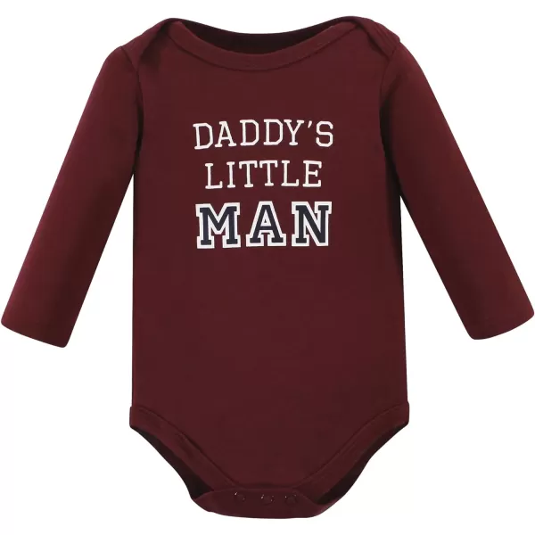 Hudson Baby Unisex Baby Cotton Long-Sleeve Bodysuits