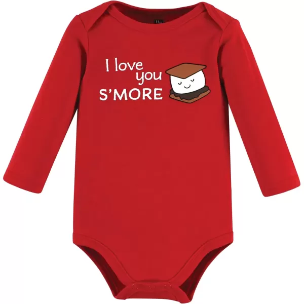 Hudson Baby Unisex Baby Cotton Long-Sleeve Bodysuits