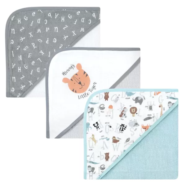 Hudson Baby Unisex Baby Cotton Rich Hooded Towels, Llama, One Size