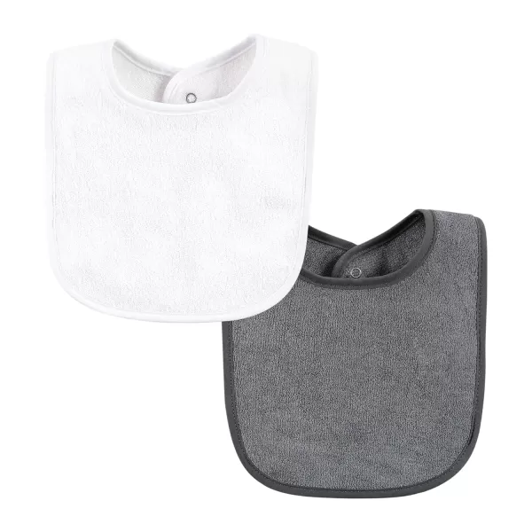 Hudson Baby Unisex Baby Rayon from Bamboo Bib with Waterproof Lining 10pk, Pink Mint, One Size