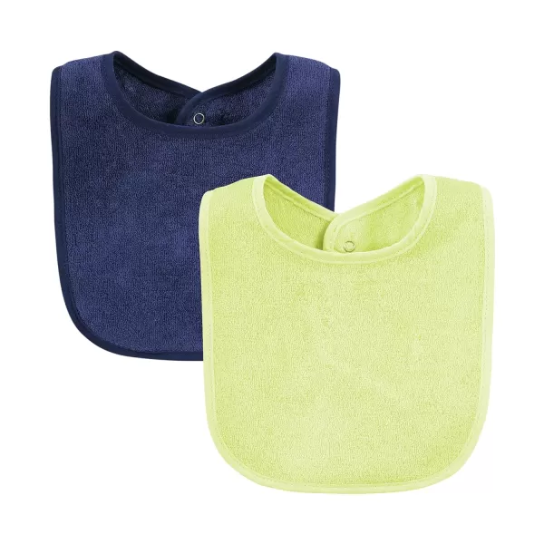 Hudson Baby Unisex Baby Rayon from Bamboo Bib with Waterproof Lining 10pk, Pink Mint, One Size