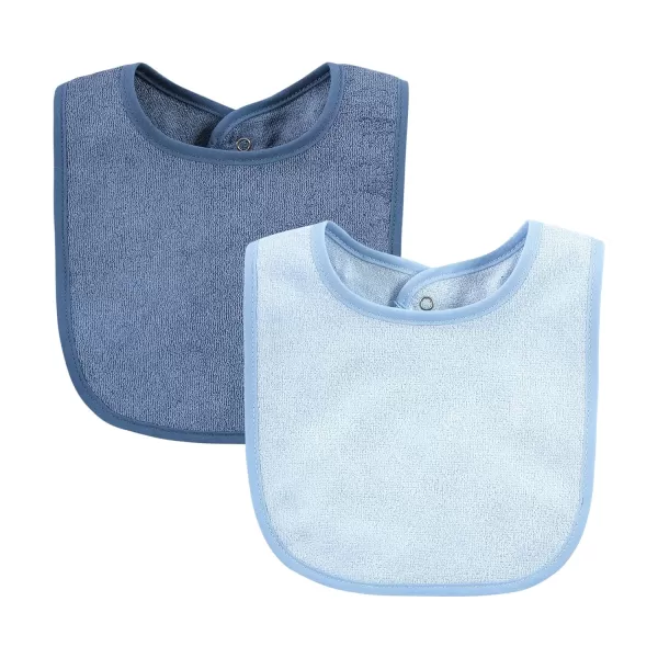 Hudson Baby Unisex Baby Rayon from Bamboo Bib with Waterproof Lining 10pk, Pink Mint, One Size