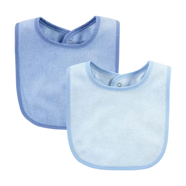 Hudson Baby Unisex Baby Rayon from Bamboo Bib with Waterproof Lining 10pk, Pink Mint, One Size