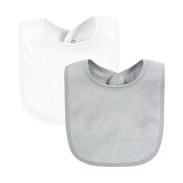 Hudson Baby Unisex Baby Rayon from Bamboo Bib with Waterproof Lining 10pk, Pink Mint, One Size