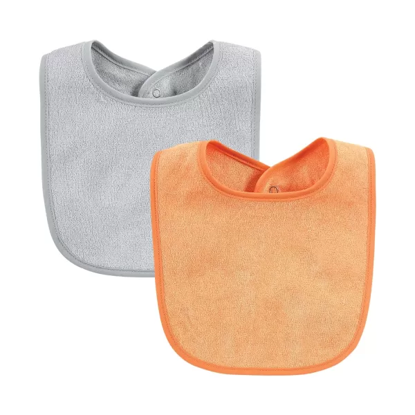 Hudson Baby Unisex Baby Rayon from Bamboo Bib with Waterproof Lining 10pk, Pink Mint, One Size