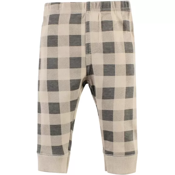 Hudson Baby Unisex Baby Unisex Baby Cotton Bodysuit, Pant and Shoe Set, Snuggle Bear, 6-9 Months