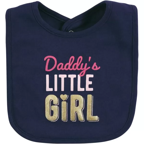 Hudson Baby Unisex BabyCotton Bib and Headband or Caps Set