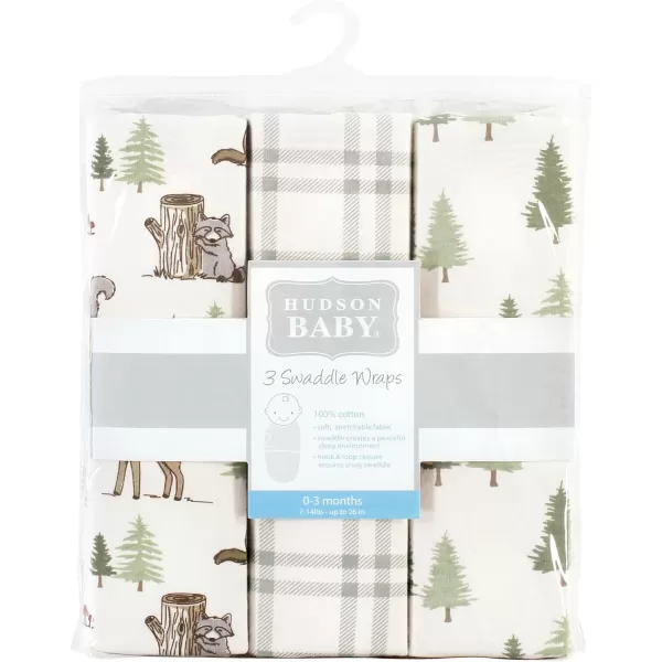 Hudson Baby Unisex BabyCotton Swaddle Wrap