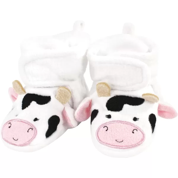 Hudson Baby Unisex-Child Cozy Fleece Booties Slipper Sock