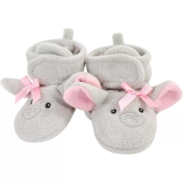 Hudson Baby Unisex-Child Cozy Fleece Booties Slipper Sock
