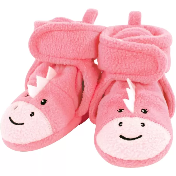 Hudson Baby Unisex-Child Cozy Fleece Booties Slipper Sock