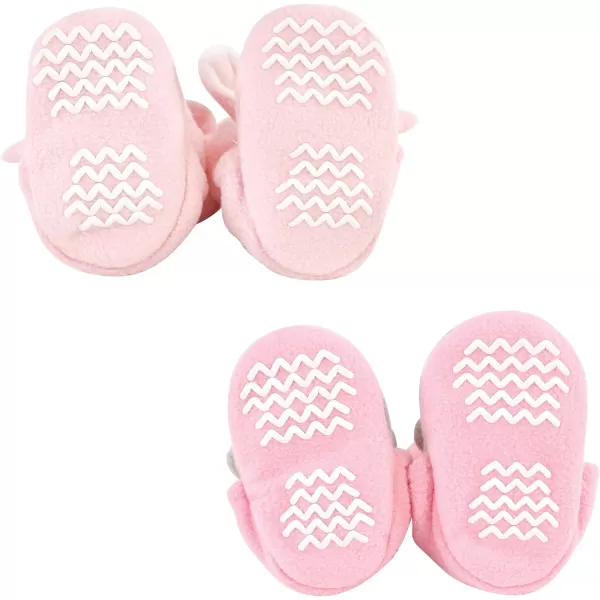 Hudson Baby Unisex-Child Cozy Fleece Booties Slipper Sock