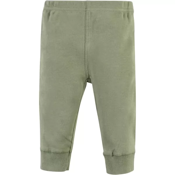 Hudson Baby Unisex Cotton Bodysuit and Pant Set