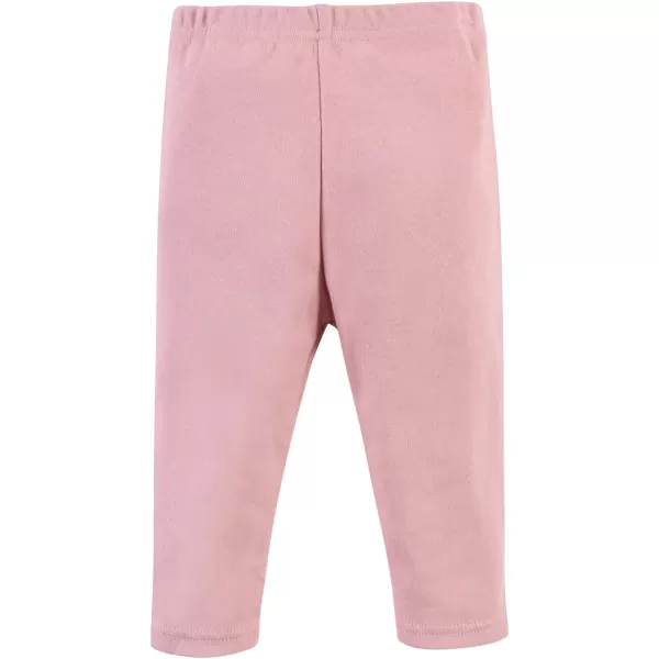 Hudson Baby baby-girls Unisex Baby Cotton Bodysuit and Pant Set, Bonita, 0-3 Months