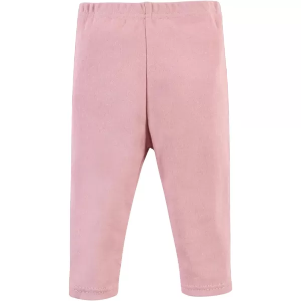 Hudson Baby baby-girls Unisex Baby Cotton Bodysuit and Pant Set, Bonita, Newborn