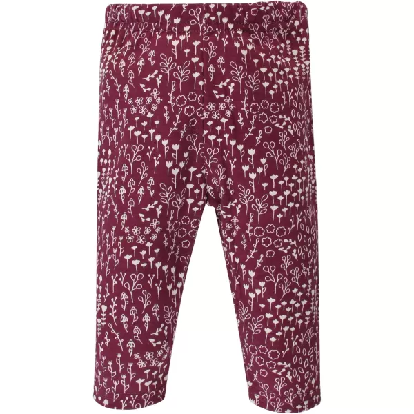 Hudson Baby baby-girls Unisex Baby Cotton Bodysuit and Pant Set, Little Love Flowers, Preemie