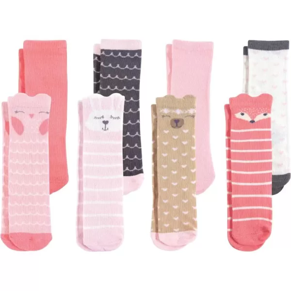 Hudson Baby Baby Girls' Cotton Rich Knee-high Socks