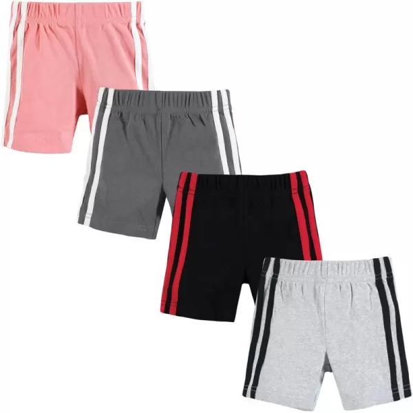Hudson Baby Baby Shorts Bottoms 4-Pack