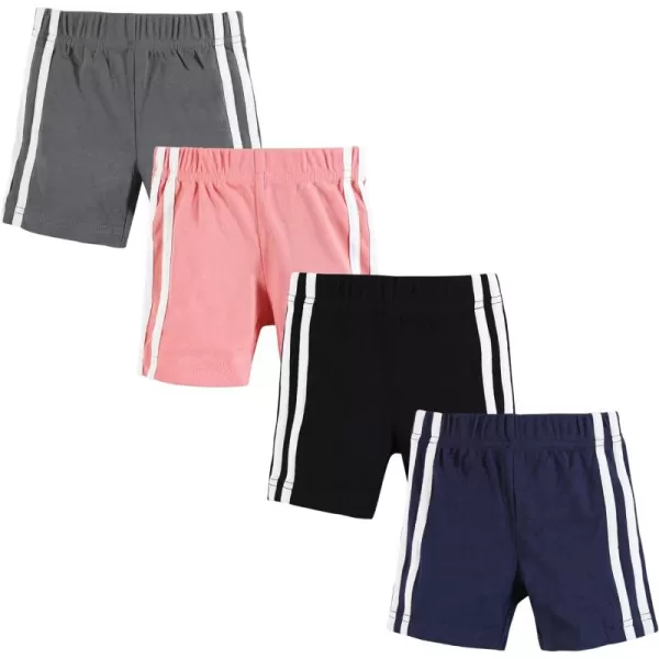 Hudson Baby Baby Shorts Bottoms 4-Pack