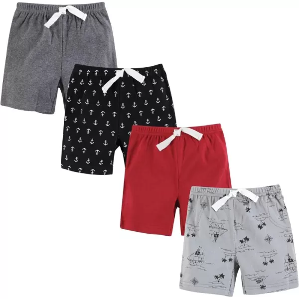 Hudson Baby Baby Shorts Bottoms 4-Pack