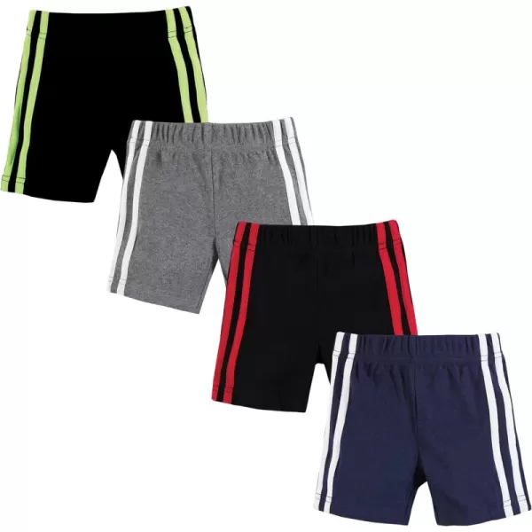 Hudson Baby Baby Shorts Bottoms 4-Pack