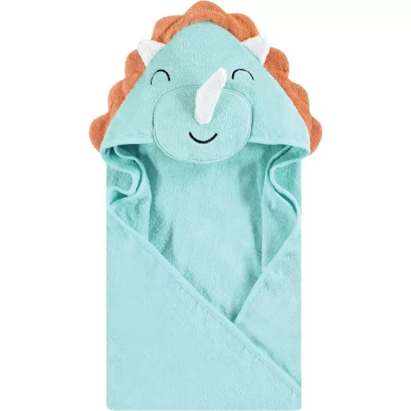 Hudson Baby Unisex Baby Cotton Animal Face Hooded Towel, Ladybug, One Size