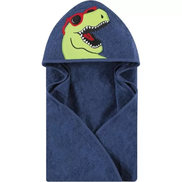 Hudson Baby Unisex Baby Cotton Animal Face Hooded Towel, Ladybug, One Size