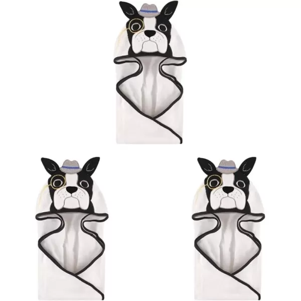 Hudson Baby Unisex Baby Cotton Animal Face Hooded Towel, Ladybug, One Size