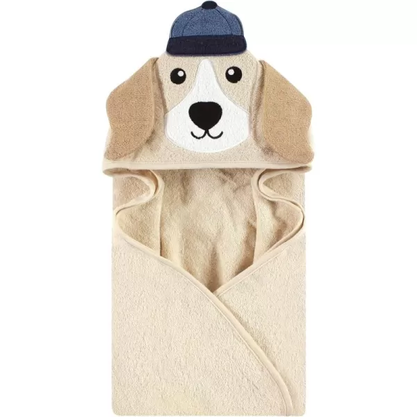 Hudson Baby Unisex Baby Cotton Animal Face Hooded Towel, Ladybug, One Size