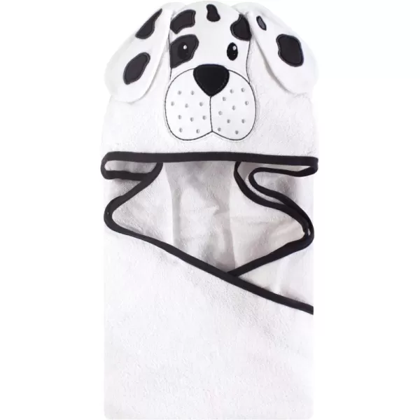 Hudson Baby Unisex Baby Cotton Animal Face Hooded Towel, Ladybug, One Size