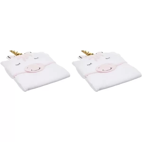 Hudson Baby Unisex Baby Cotton Animal Face Hooded Towel, Ladybug, One Size