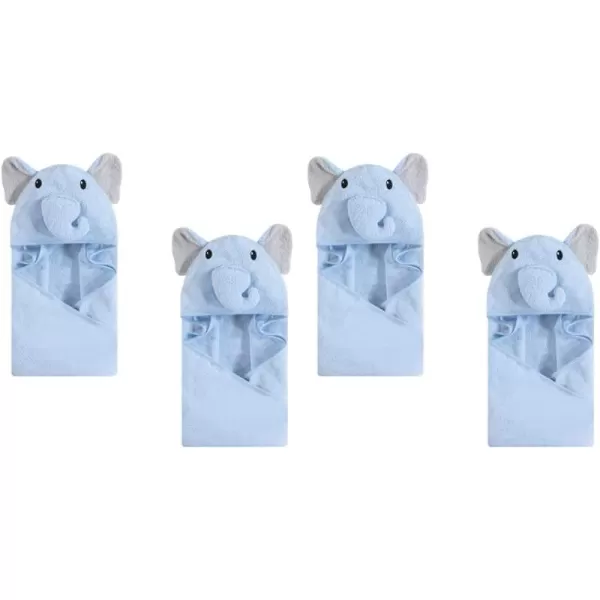 Hudson Baby Unisex Baby Cotton Animal Face Hooded Towel, Ladybug, One Size