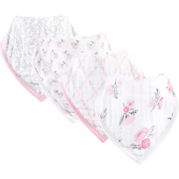 Hudson Baby Unisex Baby Muslin Cotton Bandana Bibs
