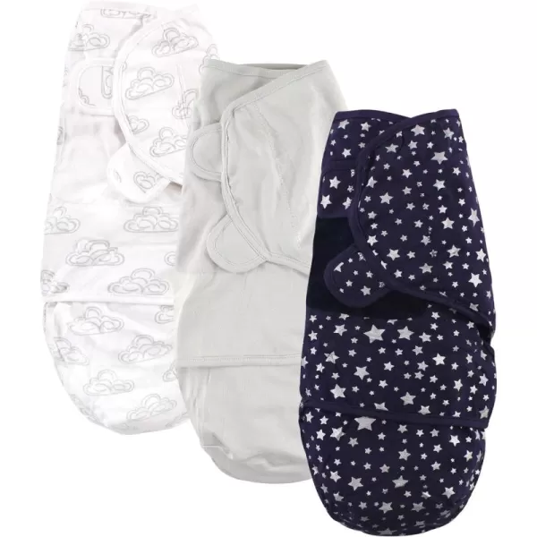 Hudson Baby Unisex BabyCotton Swaddle Wrap