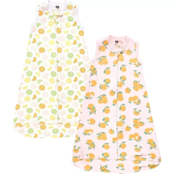 Hudson Baby Unisex BabyInterlock Cotton Sleeveless Sleeping Bag