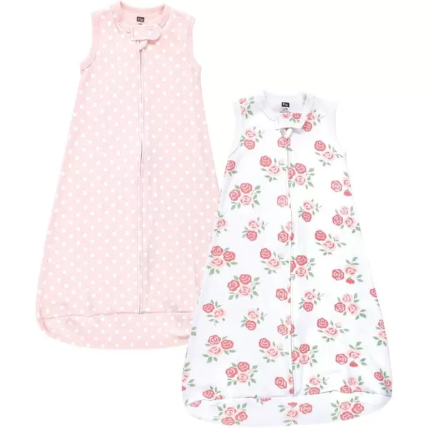 Hudson Baby Unisex BabyInterlock Cotton Sleeveless Sleeping Bag