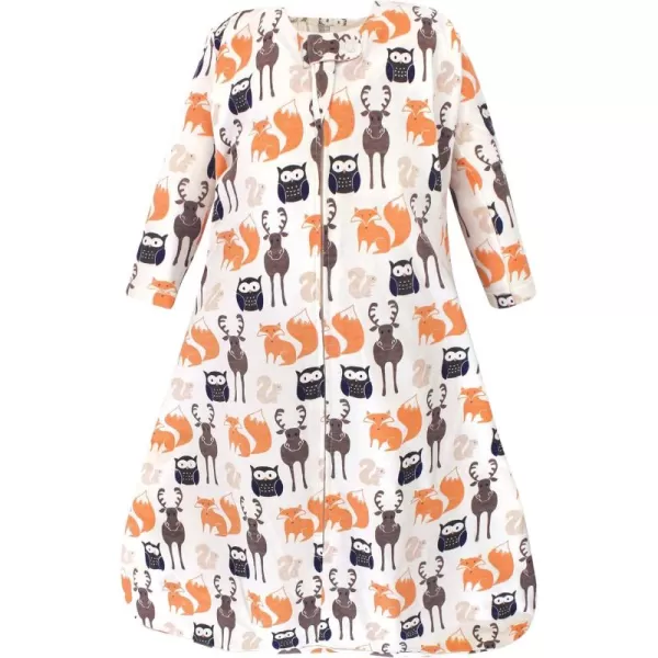 Hudson Baby Unisex BabyLong Sleeve Cotton Jersey Sleeping Bag