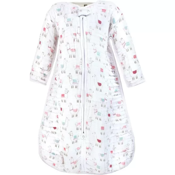 Hudson Baby Unisex BabyLong Sleeve Muslin Sleeping Bag, Wearable Blanket, Sleep Sack