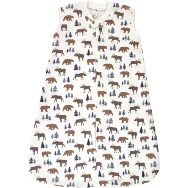 Hudson Baby Unisex BabyPremium Quilted Sleeveless Sleeping Bag and Wearable Blanket