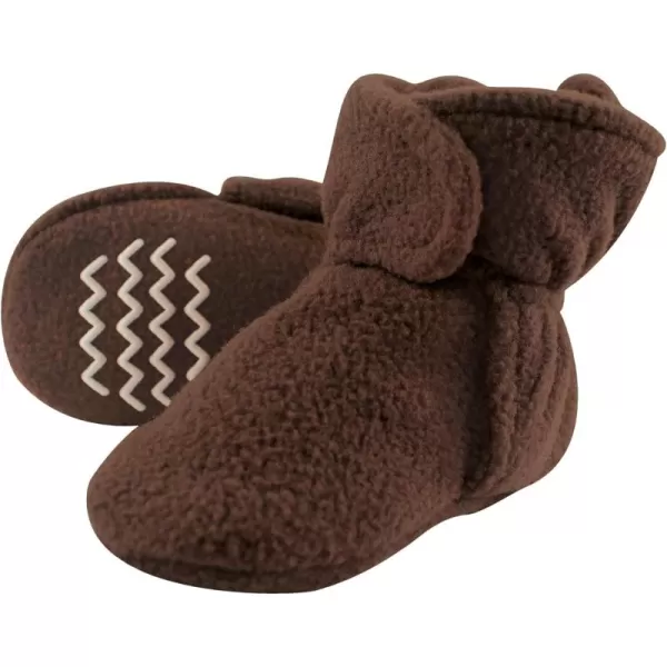 Hudson Baby Unisex-Child Cozy Fleece Booties Slipper Sock