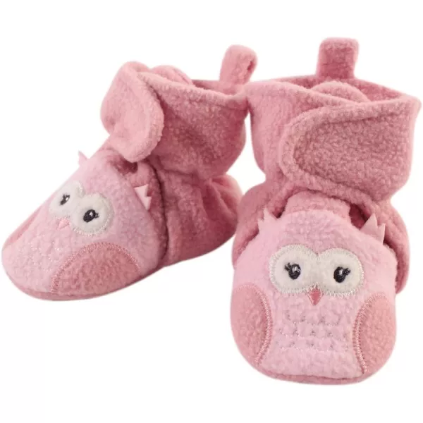 Hudson Baby Unisex-Child Cozy Fleece Booties Slipper Sock
